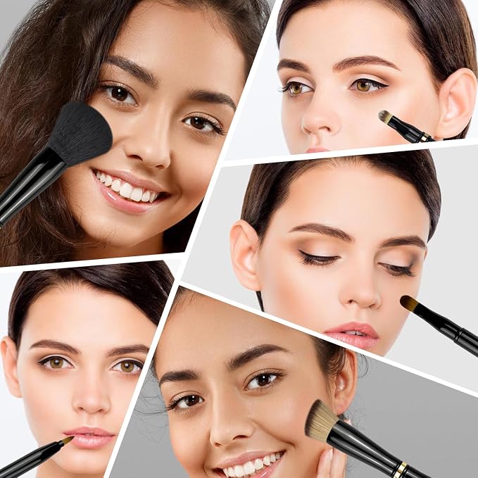 4 in 1 & lip brush set
