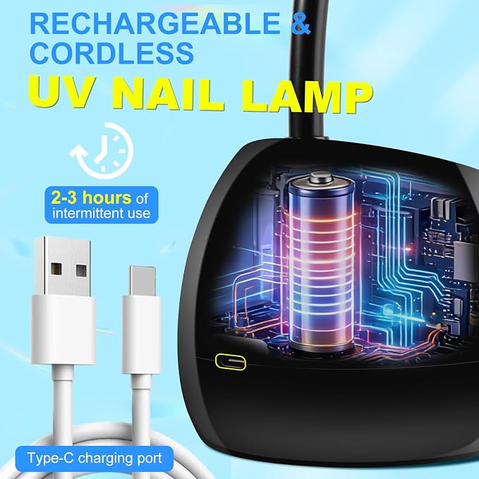 A-nail lamp-black