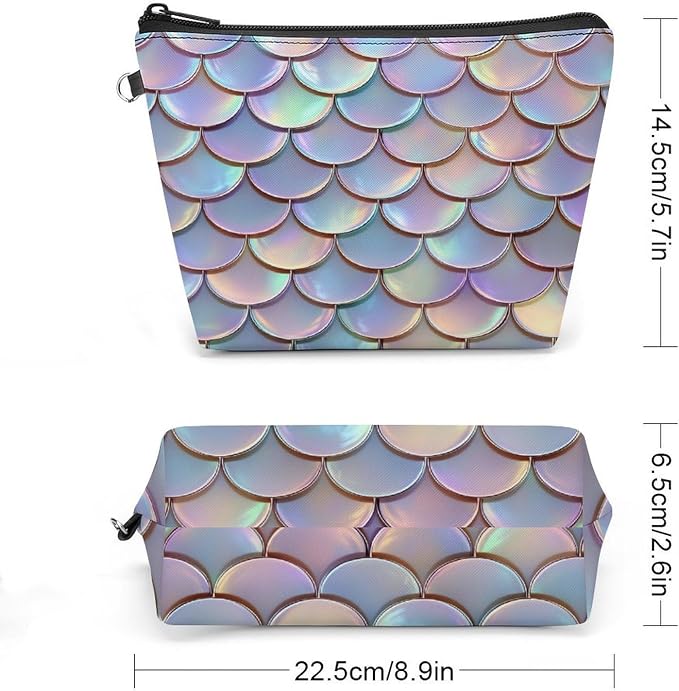 Iridescent Fish Scale Pattern