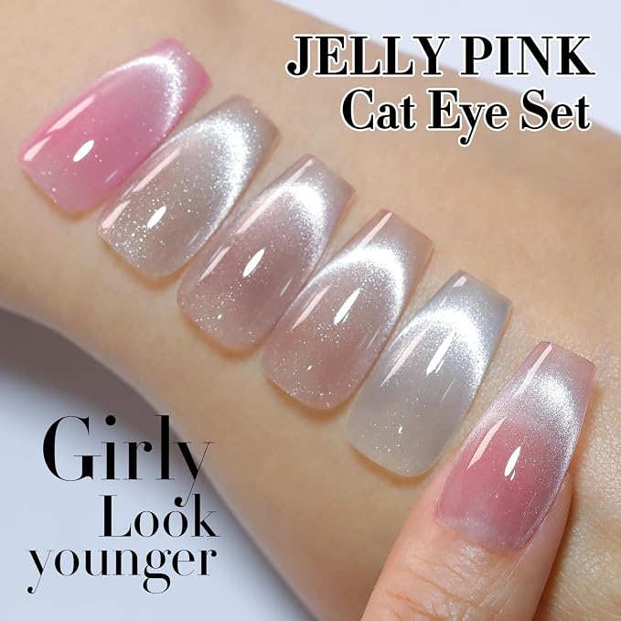 Glass Silver Pink