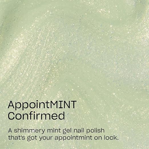 AppointMINT Confirmed | Sheer Pastel Mint Shimmer