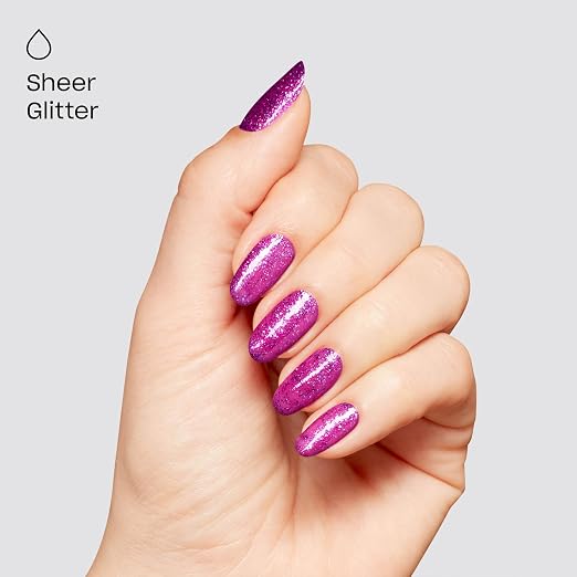 A Lil Suga & Spice | Sheer Bright Cool Purple Multicolor Blue & Pink Shimmer