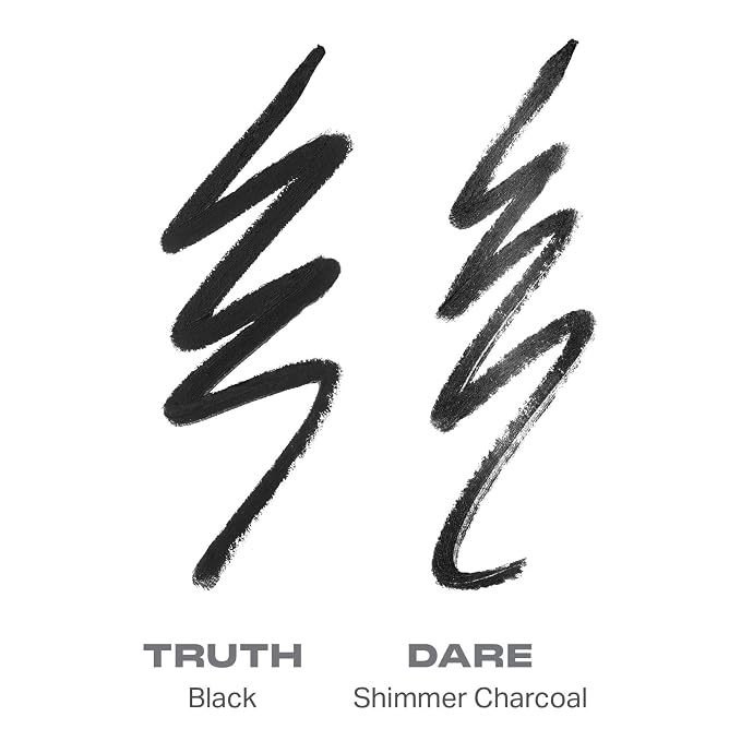Black/Shimmer Charcoal