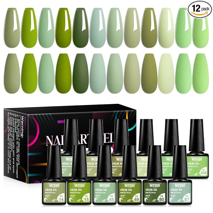 12 Pcs Green