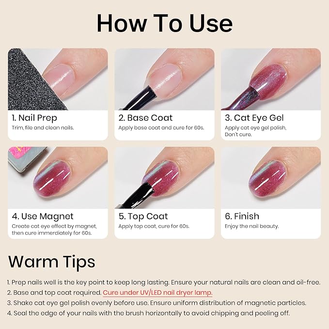 Gemstones Cat Eye Gel