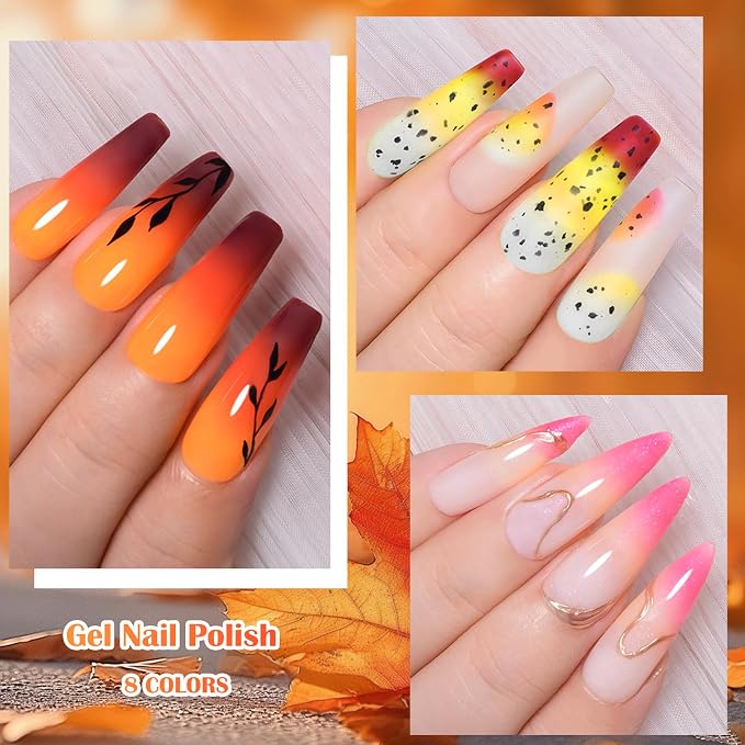 12Pcs 8 Colors Set2