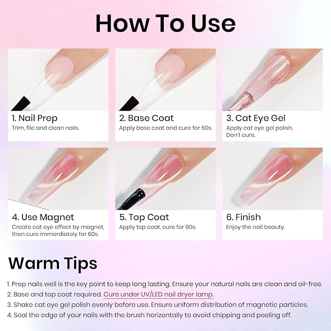Golden Line Cat Eye Gel