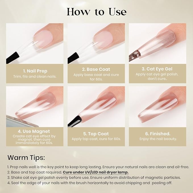Classic Glassy Cat Eye Gel