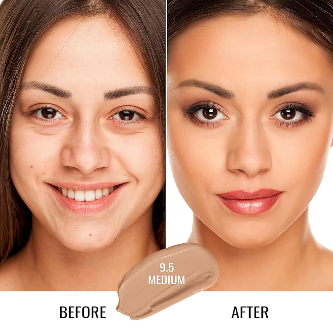 (9.5) Peach tone for medium skin