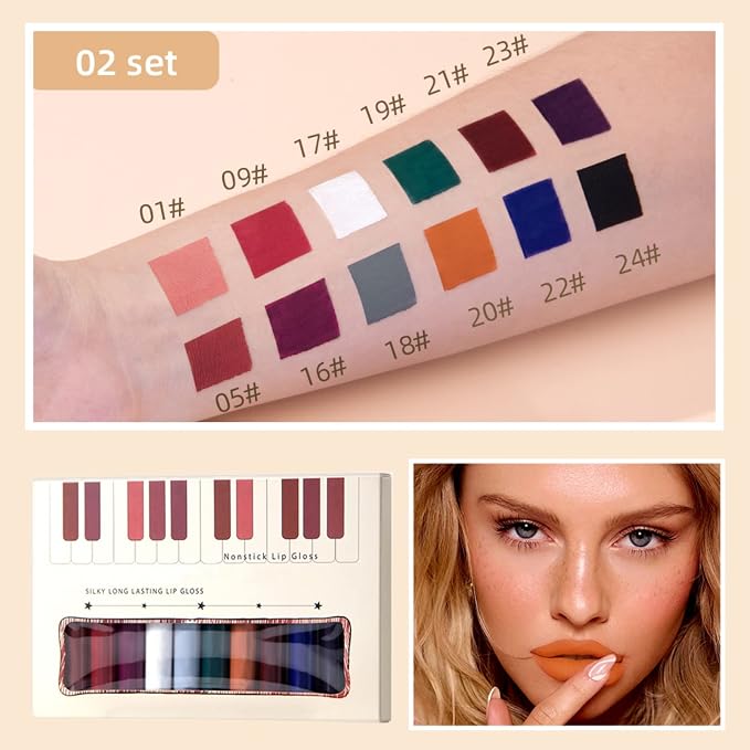 12 colors (B)