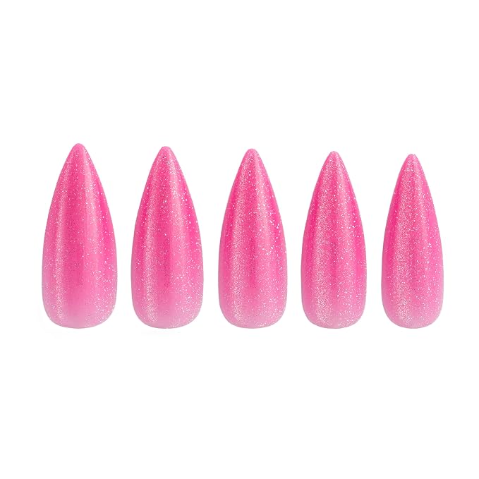Pink Glitter Stiletto