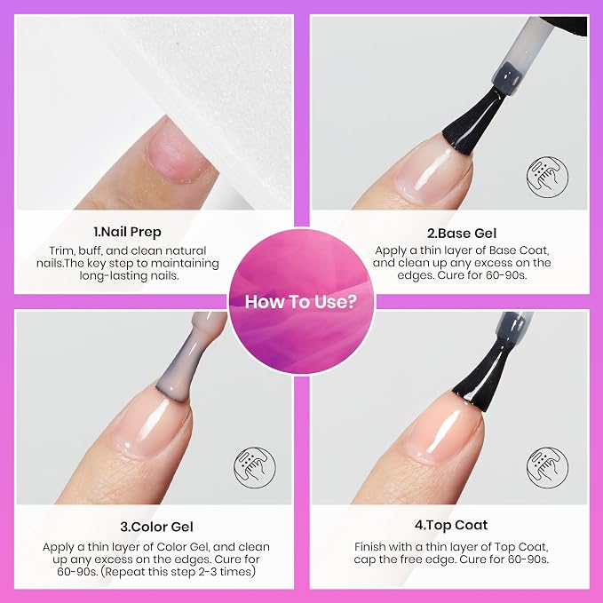 0-3-Clear Gel Base Coat 20ml Pro