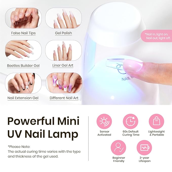 2 - Tipex Nails Kit | Medium Coffin | 224