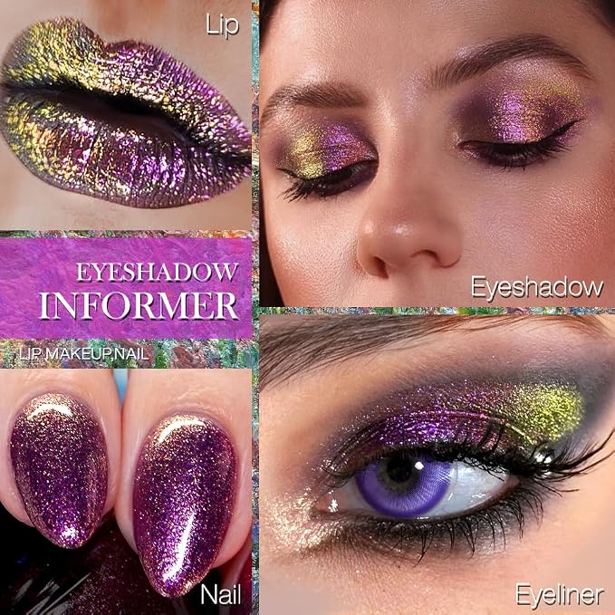 Gold & Purple Color