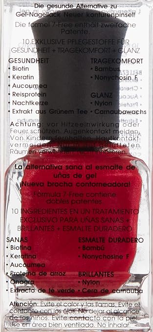 Starfire - full coverage raspberry red with shimmer
