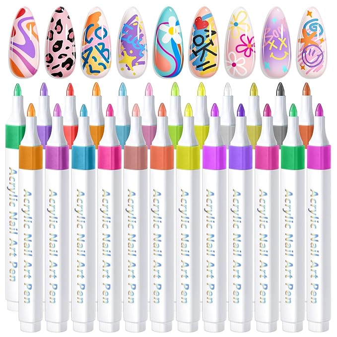 24 Colors Nail Polish Pens Set 2