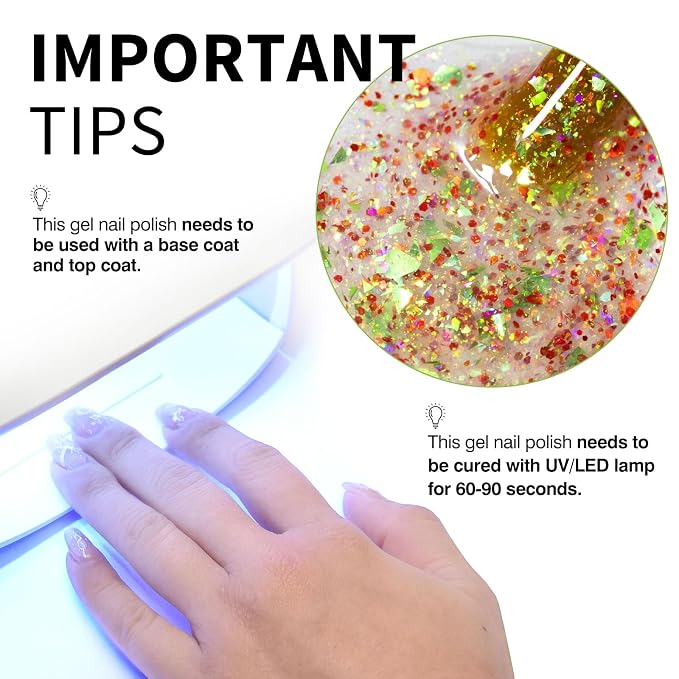 Prism Flash Red Green Purple Glitter Set-Jk