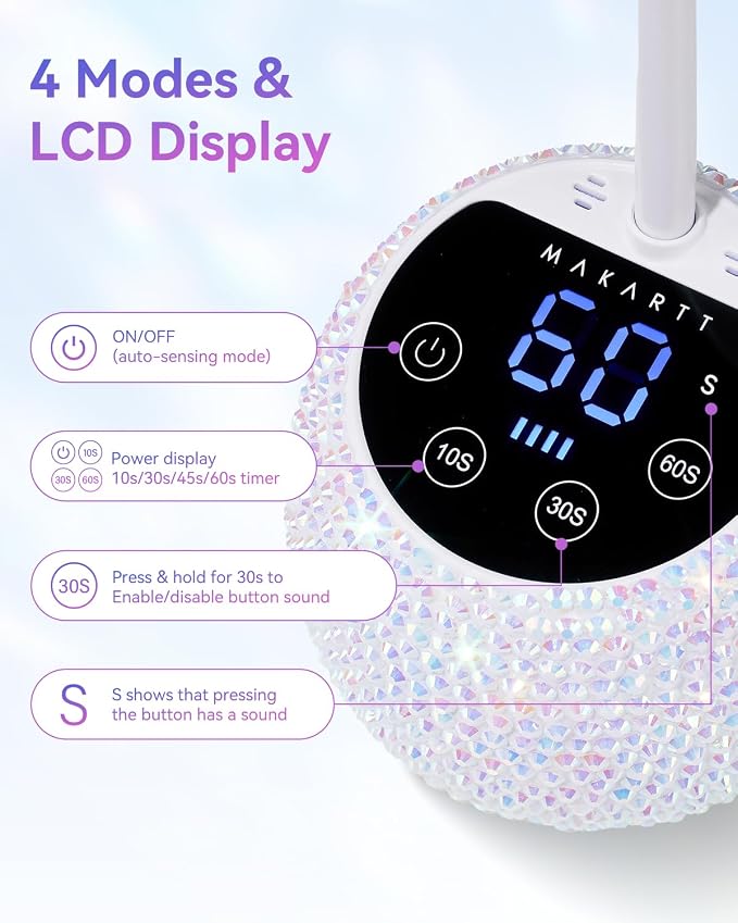 A3-uv nail lamp-Diamond White