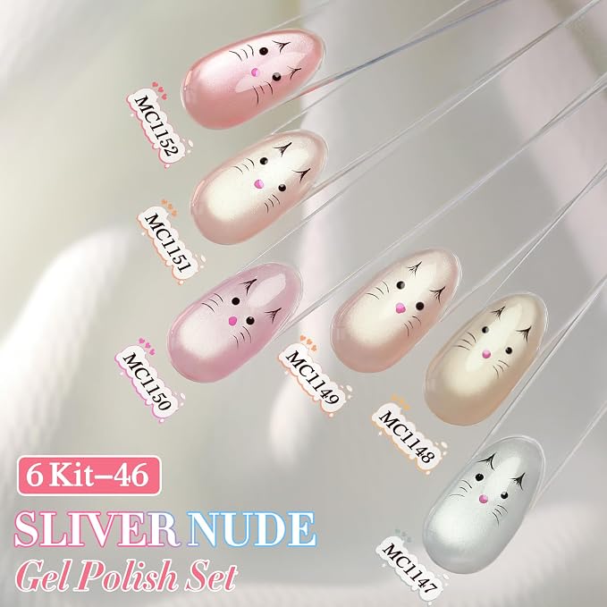 Glass Silver Nude