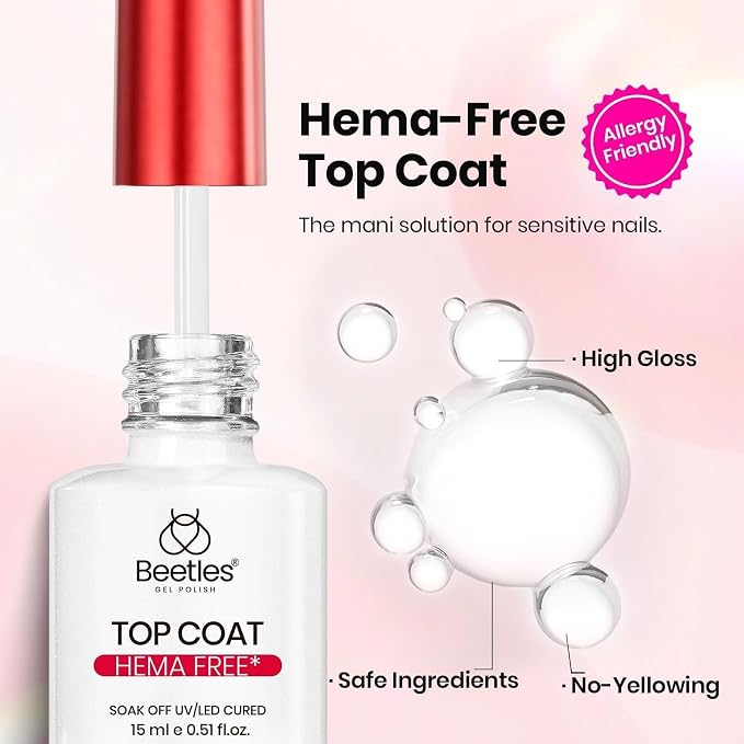 0-HEMA-Free Top & Builder & Nail Glue Kit