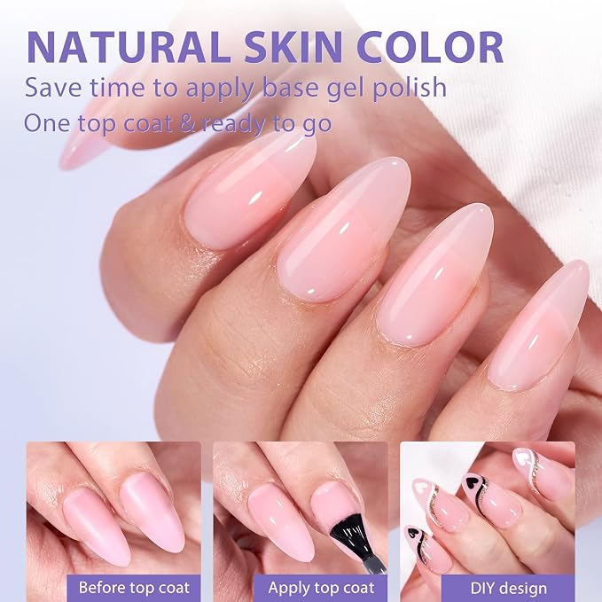 Pink Medium Almond