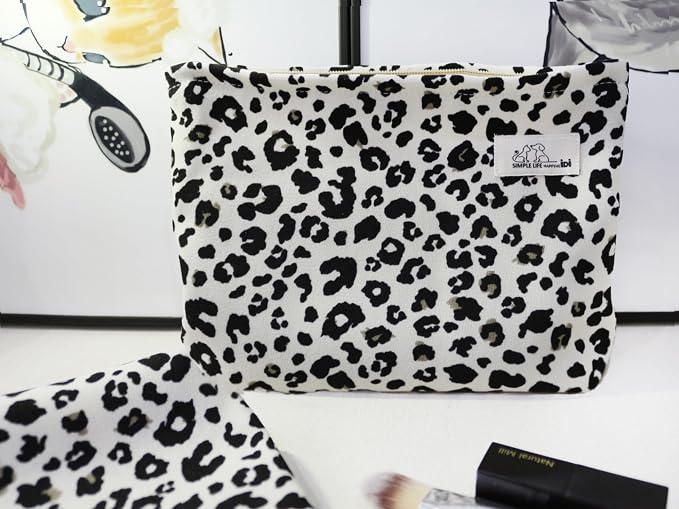LG-White Leopard Twill-Set 2