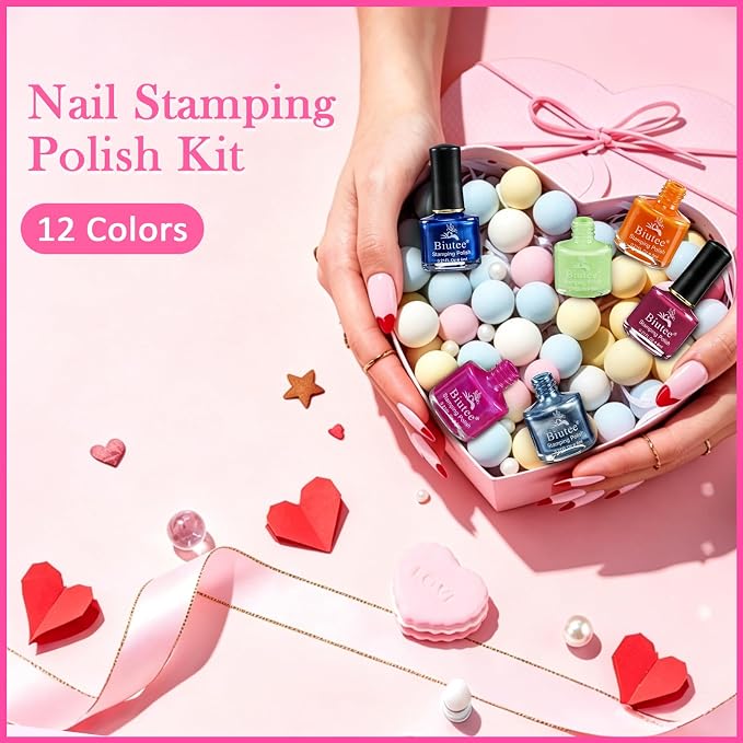 12 Pastel & Shimmer Metallic Colors
