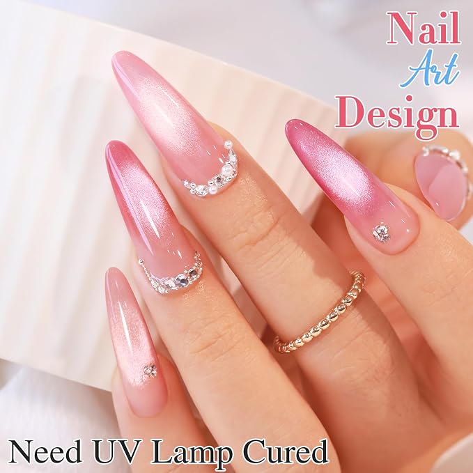 Glass Nude Pink Rose