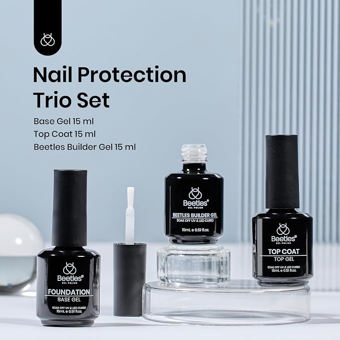 15ml Top & Base & White Beetles Builder Gel
