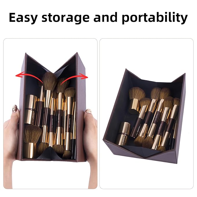 20pcs with gift box-Coffee Gold