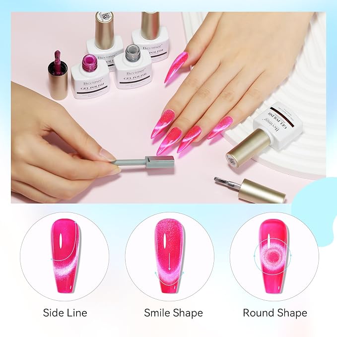 10 Colors-Neon Cat Eye Gel