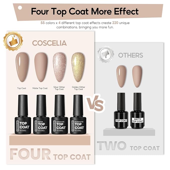 60 Bottles Gel Nail Polish Kit (Collection 3)