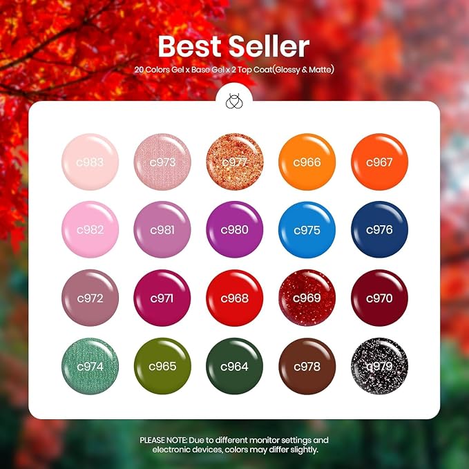 0-0 20 olors 2024 Nail Trendy（Hot Sale）