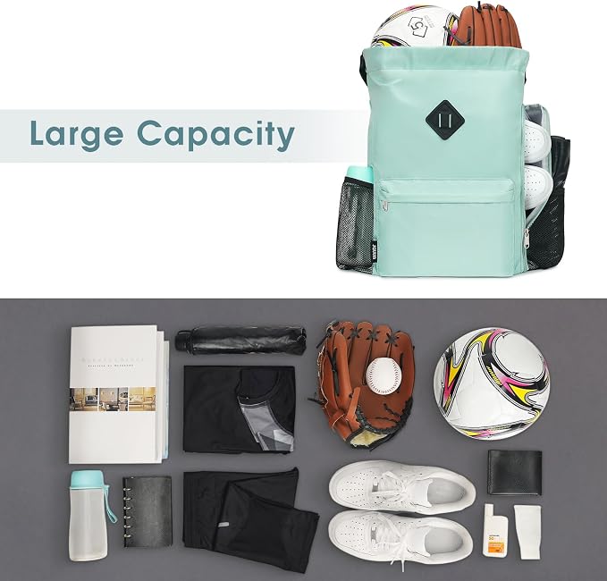 L, Mint Green