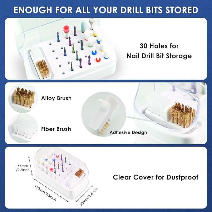 21pcs drill bits+Holder Case