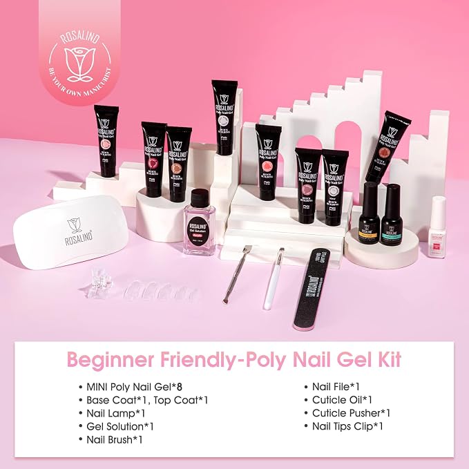 8 Colors Nude Poly Kit 01