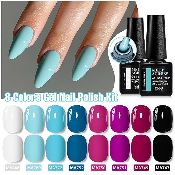 8 Colors one step gel-2