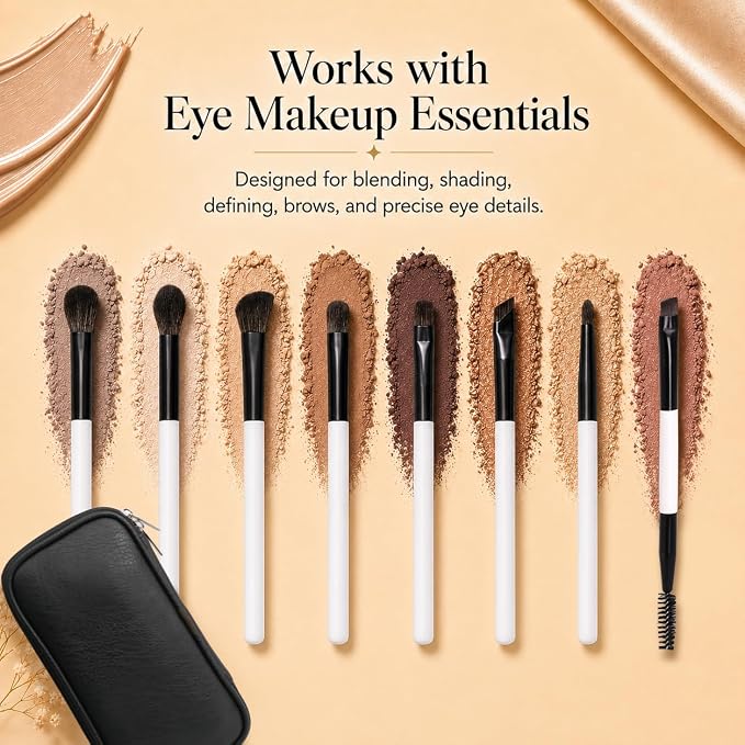 White Makeup Brush Set 13PCS