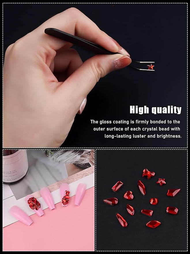 Red Rhinestones