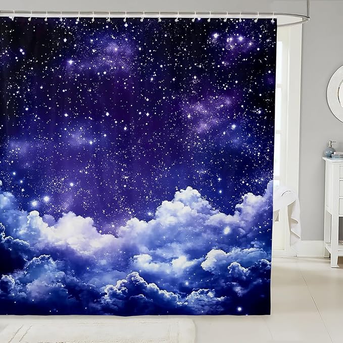Purple White Black