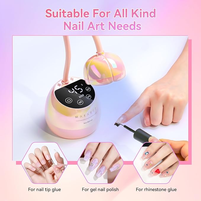 A03-nail lamp-Glazed Pink