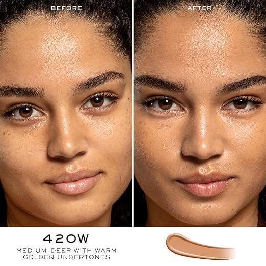 420W: For medium/deep skin with warm/golden undertones