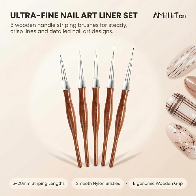 Wood Color 5PCS