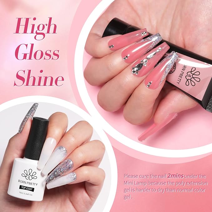 Poly Extension Gel Nail Kit