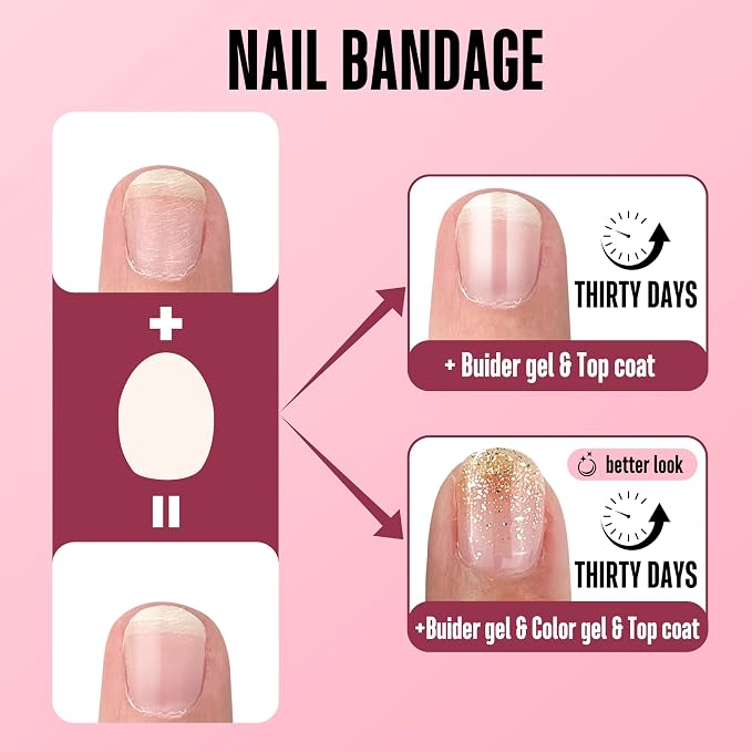 Various Sizes Nail Shaped Repair Sheet