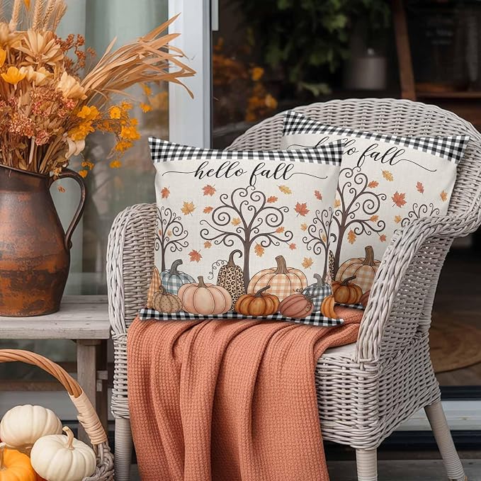 Charcoal, Pumpkin Orange, Cream, Terracotta