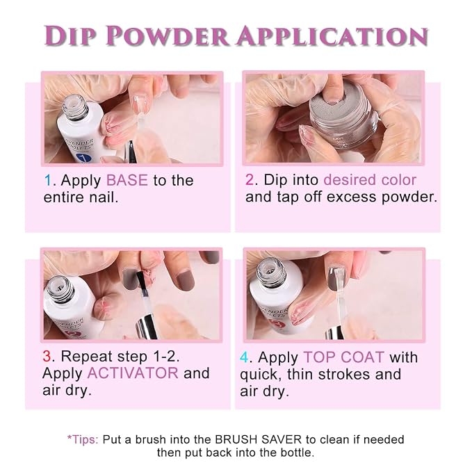 Dip Powder Liquid Set - Clear