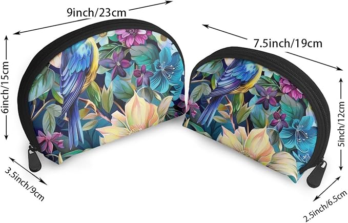 Colorful Flowers Bird