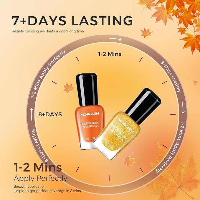 Orange Fallen Leaves