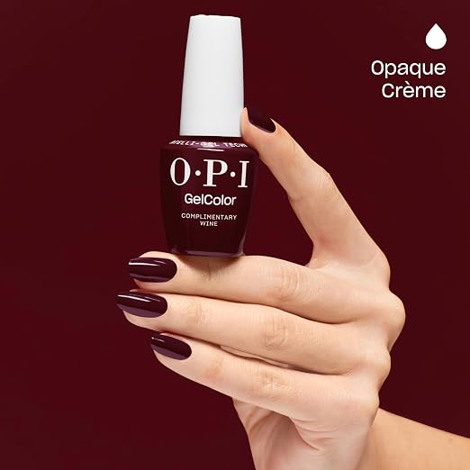 Complimentary Wine | Opaque Dark Burgundy Purple Red